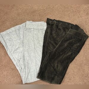 Two Pairs Aerie Corduroy Flared Pants